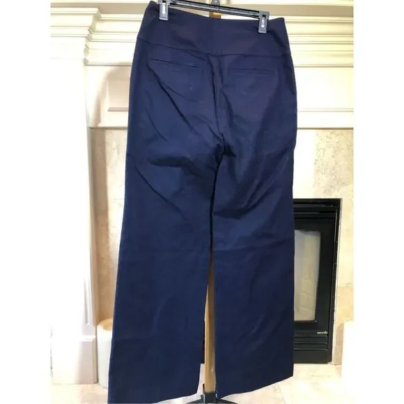 Lauren Ralph Lauren Women’s Navy Blue Sailor Style Dress Pants Size 8 - Picture 3 of 10